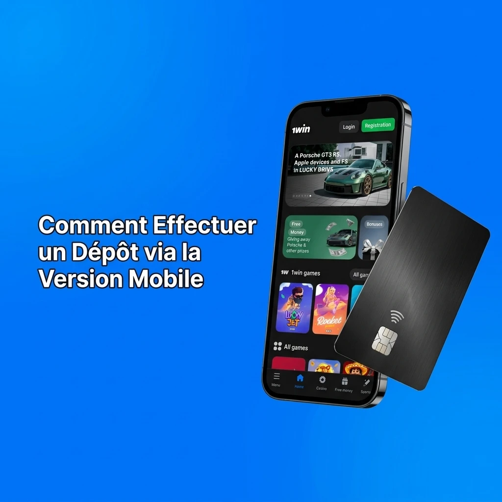 Dépôt mobile 1win : étapes simples via Caisse, paiement Interac, Visa ou crypto, minimum 10 CAD