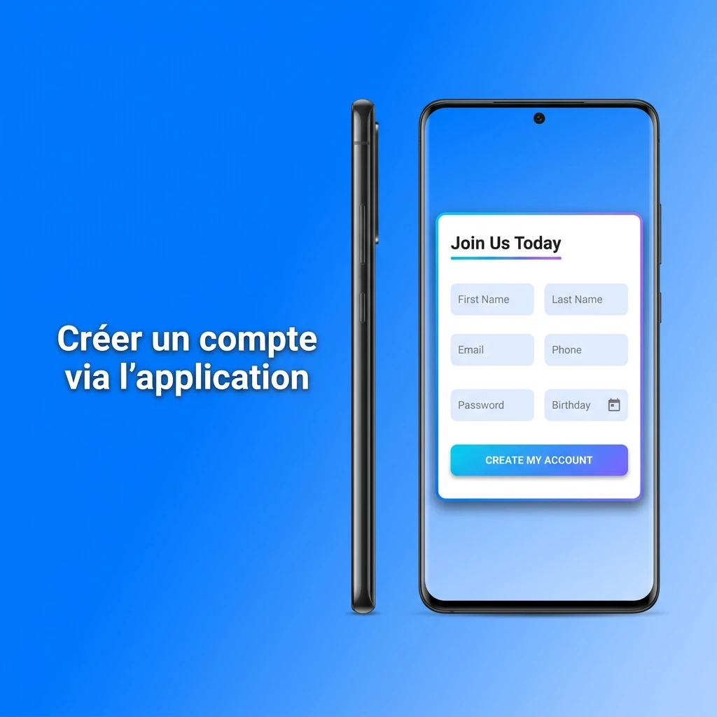 Créer un compte 1win via l'application mobile en moins d'une minute — étapes d'inscription simples et rapides