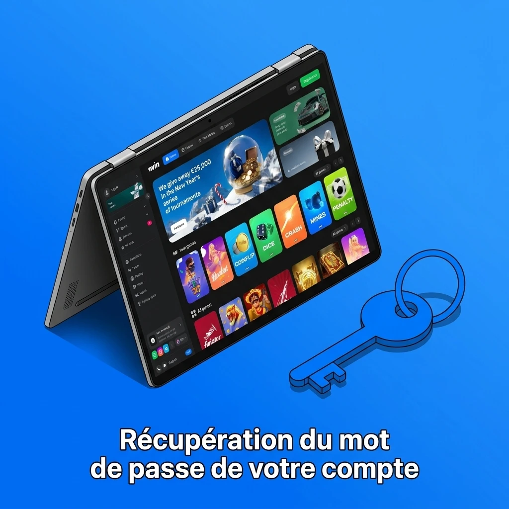 Étapes de récupération du mot de passe via courriel ou téléphone sur la page de connexion du compte