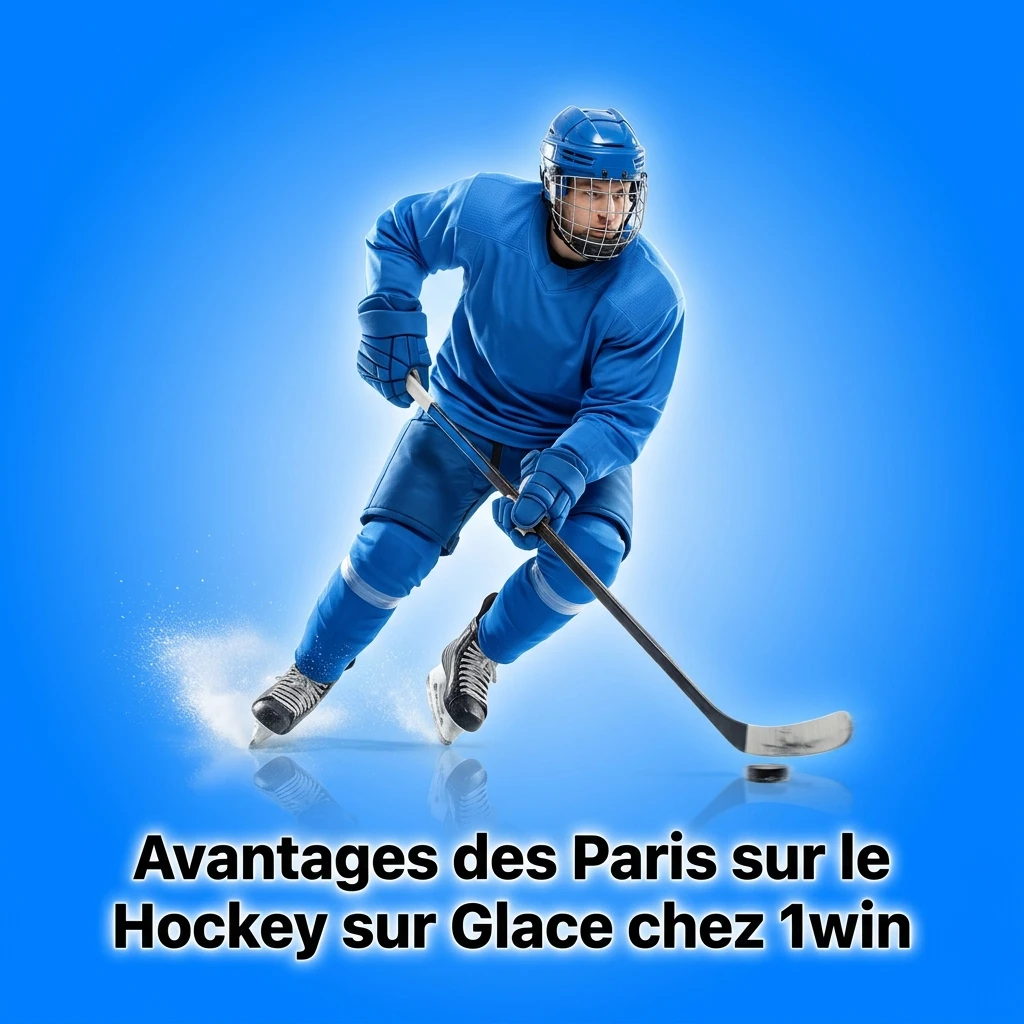 Avantages des paris sur le hockey sur glace chez 1win : cotes compétitives, marchés variés et application mobile