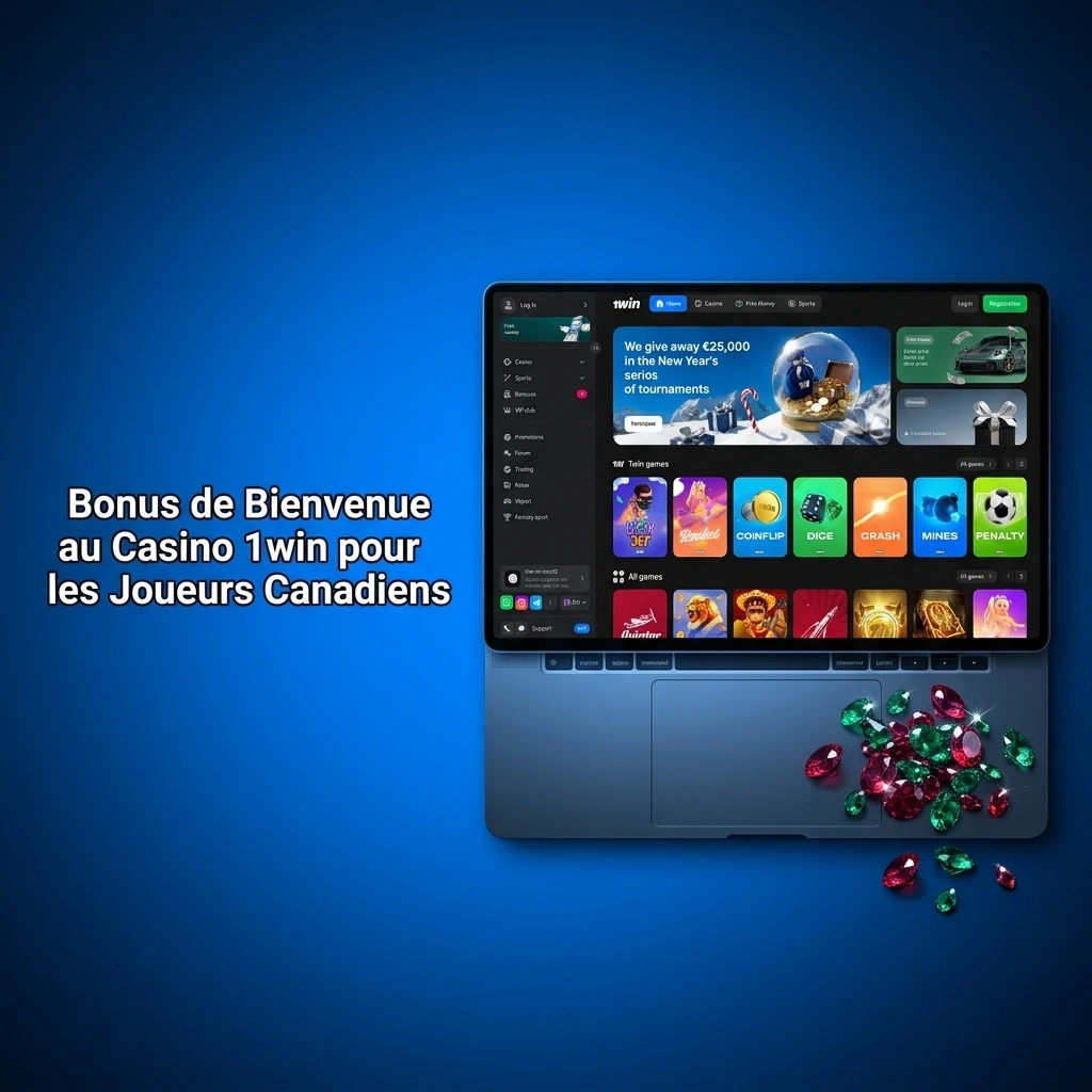 Bonus de bienvenue 1win pour joueurs canadiens – jusqu'à 3 000 CAD et 500 % sur 4 dépôts