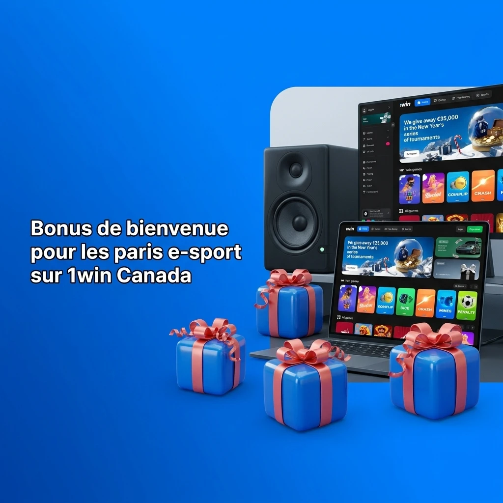 Bonus de bienvenue 1win Canada : 500 % sur 4 dépôts, 70 tours gratuits et jusqu'à 3 000 CAD pour paris e-sport