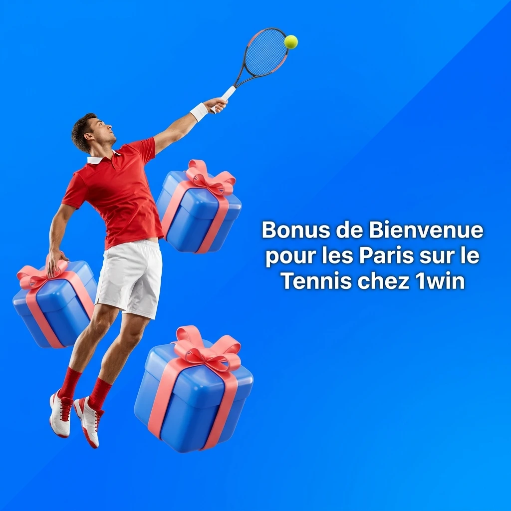 Bonus de bienvenue 1win pour paris tennis, offre de dépôt initial avec pourcentage pour nouveaux utilisateurs
