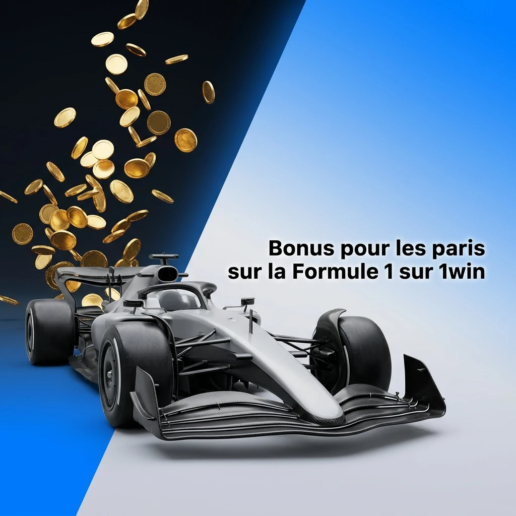 Bonus de bienvenue 1win pour parier sur la Formule 1 avec dépôt initial et conditions de mise