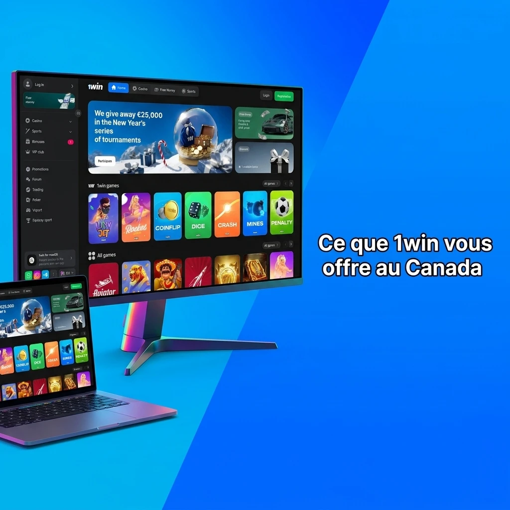 Plateforme 1win Canada : paris sportifs, casino en ligne, app mobile sécurisée sur Android et iOS