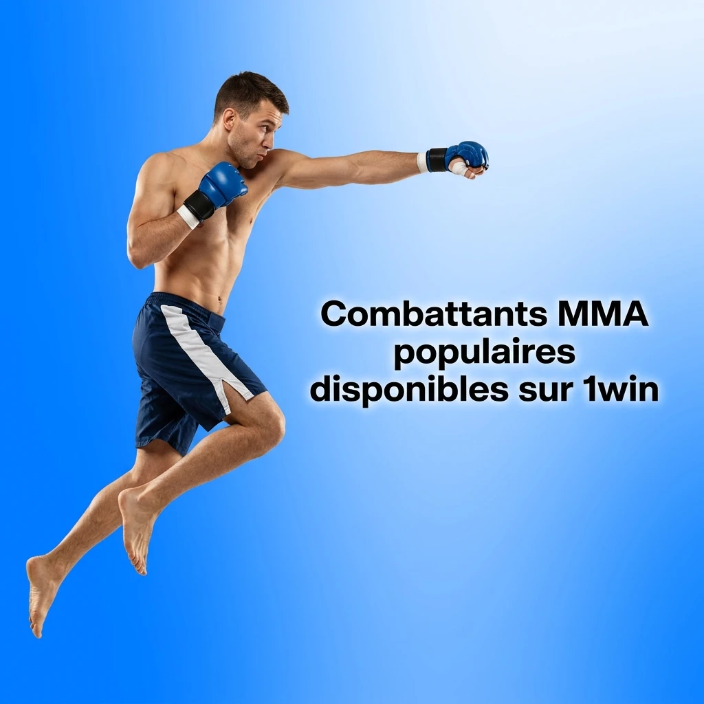 Combattants MMA populaires sur 1win : Jones, Makhachev, Pereira et plus disponibles pour les paris