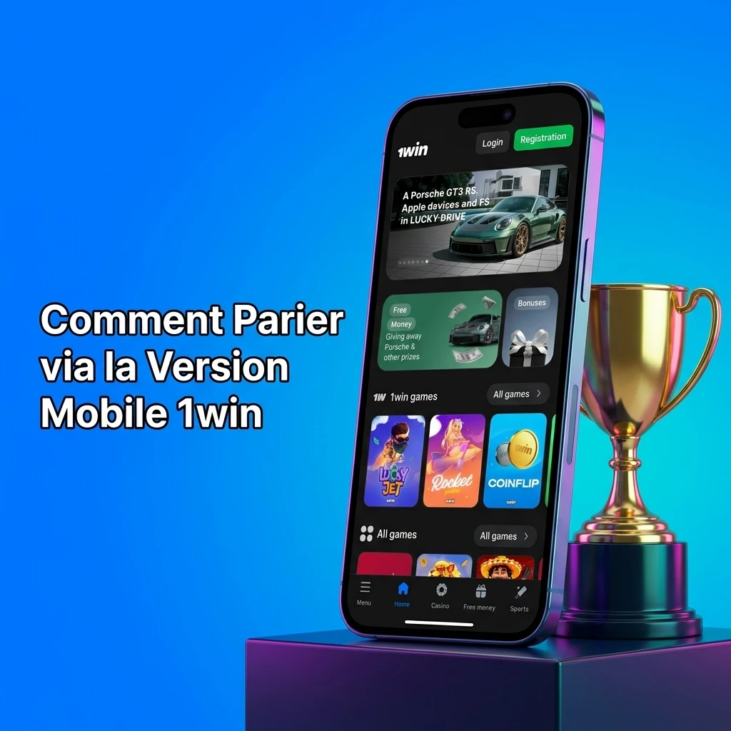 Guide étape par étape pour placer un pari sportif sur la version mobile 1win depuis un appareil mobile