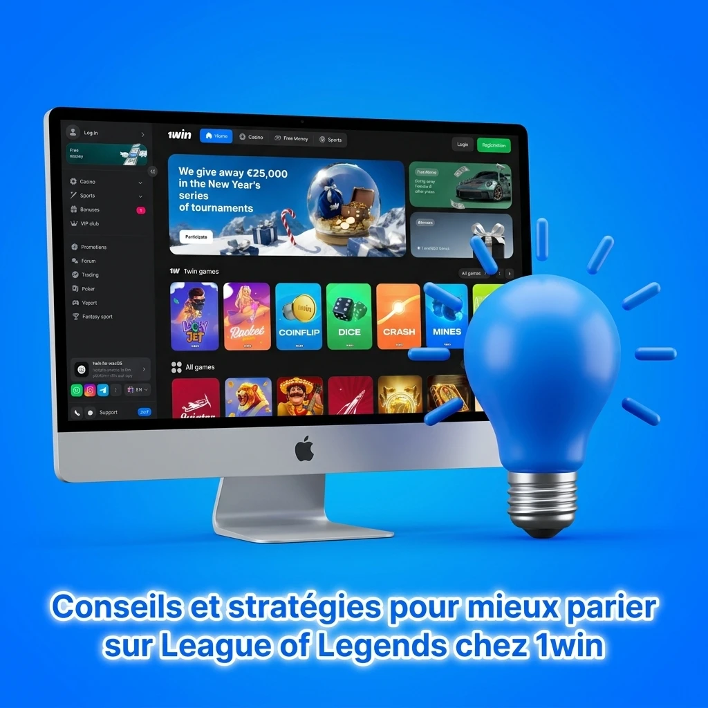 Conseils et stratégies pour parier sur League of Legends chez 1win avec succès et discipline