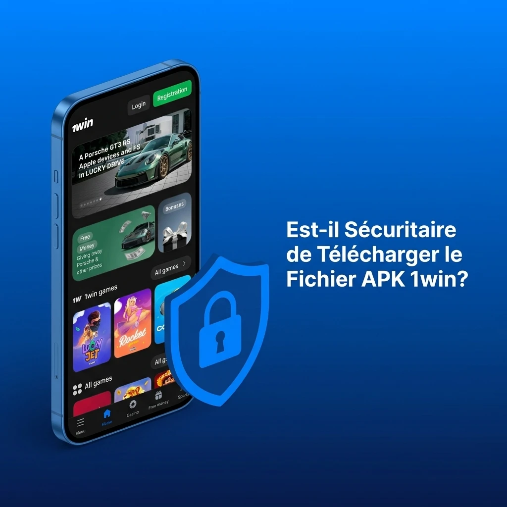 Téléchargement sécurisé de l'APK 1win avec licence Curaçao eGaming et chiffrement SSL