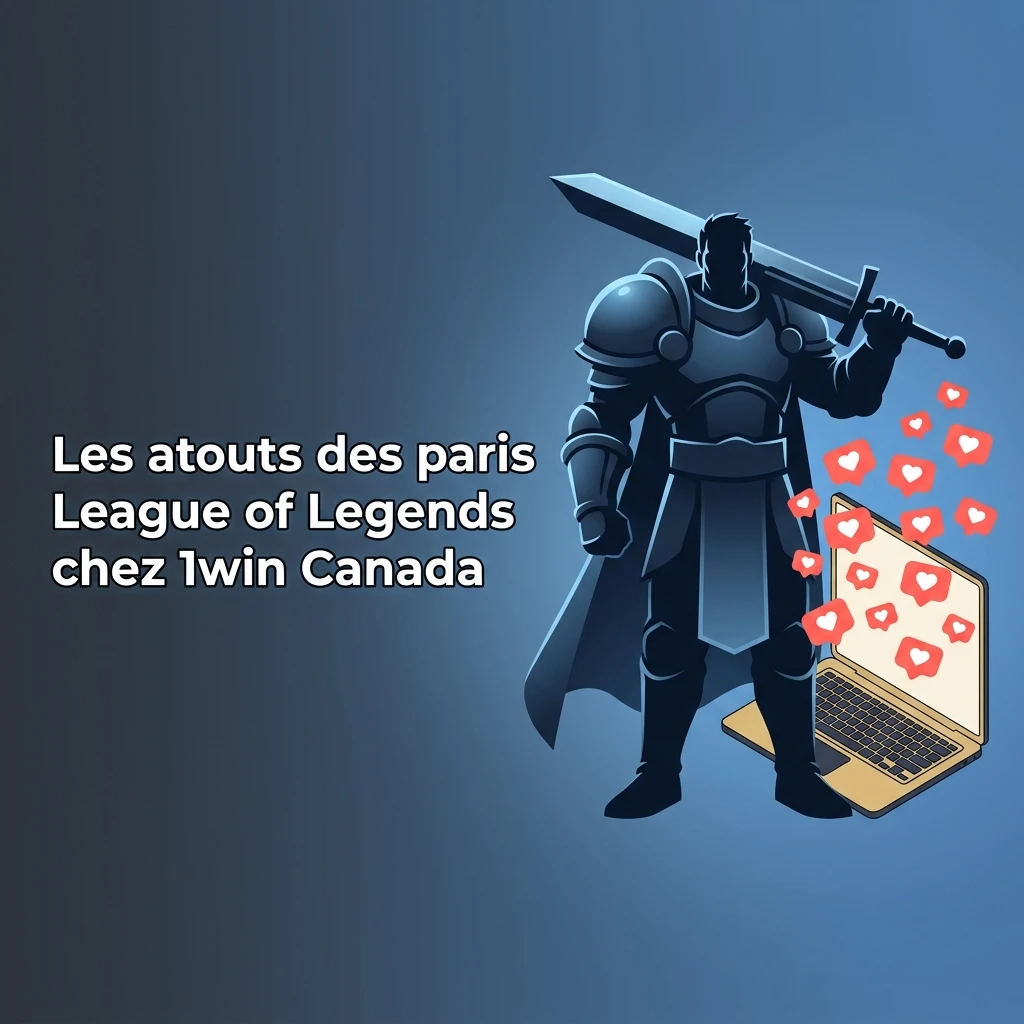 Paris League of Legends sur 1win Canada : bonus généreux, cotes compétitives et app mobile performante pour parieurs canadiens.