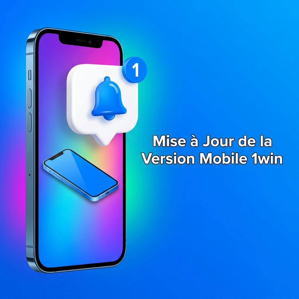 Mise à jour automatique de la version mobile PWA 1win sur navigateur, sans téléchargement ni installation requise