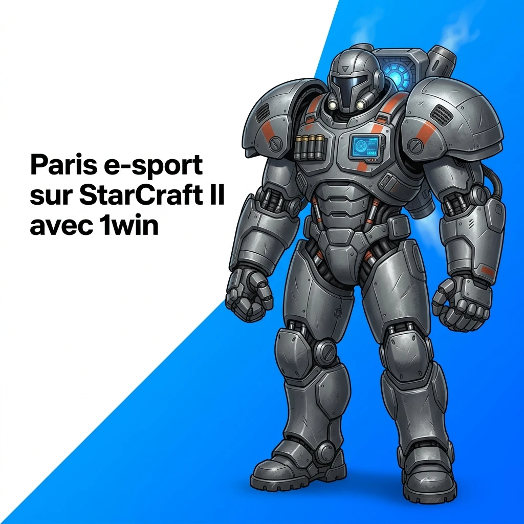 Paris e-sport StarCraft II sur 1win : tournois IEM, GSL, DreamHack et WCS pour parier en direct ou en pré-match.