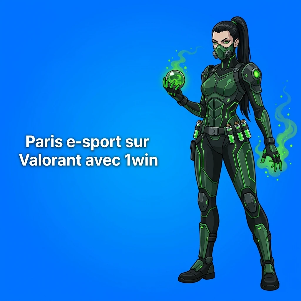 Paris e-sport Valorant sur 1win : tournois VCT, Masters et Champions pour parier en ligne sur ce FPS tactique