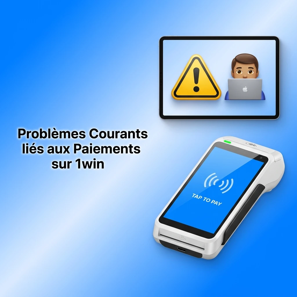 Problèmes courants de paiement sur 1win : dépôts refusés, retraits bloqués et solutions recommandées