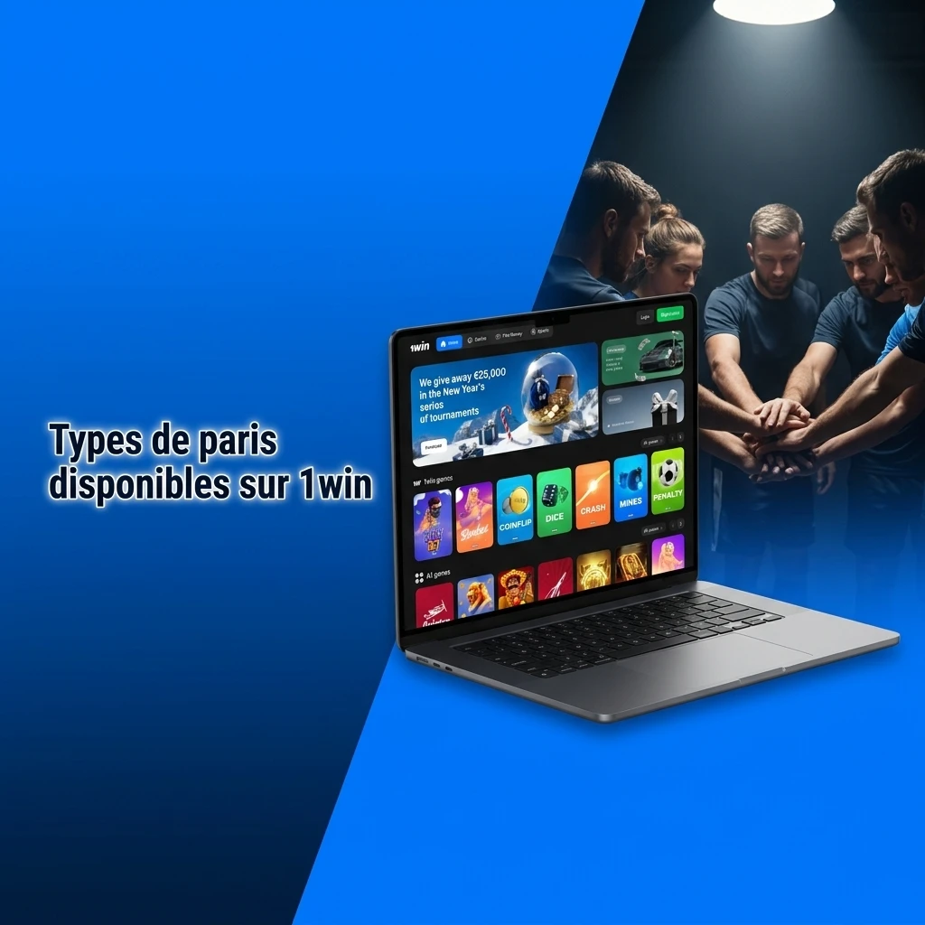 Tableau comparatif des types de paris sur 1win : simple, express combiné et système pour tous niveaux